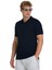 Lacivert Regular Fit 100% Pamuklu Polo Yaka Tişört 3