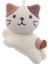 Japon Sevimli Kedi Üç Çiçekli Kedi Bebek Peluş Yastık Kedi Bebek Bebek Hediye Kedi Peluş (Yurt Dışından) 1