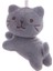 Japon Sevimli Kedi Üç Çiçekli Kedi Bebek Peluş Yastık Kedi Bebek Bebek Hediye Kedi Peluş (Yurt Dışından) 1