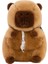 Capybara Peluş Oyuncak Yaratıcı Araba Kağıt Kutusu Bebek Çirkin Sevimli Bebek Kapibala (Yurt Dışından) 1