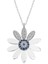 Gümüş Nazarlı Papatya Kadın Kolye 1