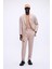 Vizon Slim Fit Desenli Sivri Yaka Klasik Takım Elbise 1