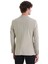 Bej Slim Fit Çizgili Mono Yaka Casual Ceket 5