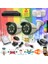 2 Kameralı Set - Yapay Zeka Özellikli Gece Renkli Gösteren 8 Warm Ledli TurboHD Güvenlik Kamerası Seti 3908W-104 1