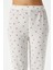 Kadın Fırfırlı Kiraz Ön Düğmeli Kısa Kol Alt Üst Pijama Takımı 8