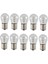 Eco 12V/21W 5W 1016 BAY15D Çift Duy, Şaşı Düz Tırnak, Fren, Stop, Sis Ampulü 10 Adet 1