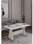 Tekerlekli Mdf Masa %100 Mdf Salon Orta Sehpa Yemek Masası Ofis Sehpa 1