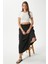 Kadın Deal Lux Touch Yumuşak Doku Crop Beyaz Bluz 7
