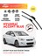 Hyundai Accent Blue Cam Muz Silecek Takımı 2019 Model Araca Özel Aparat 1