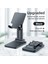 Cmaos Masaüstü Cep Telefonu Sahibi iPhone iPad Ayarlanabilir Tablet Katlanabilir Tablo Cep Telefon Masası Stand Tutucu Universalcolor: T9 Siyah (Yurt Dışından) 1