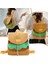 Sevimli Hamburger Peluş Peluş Backpack Yumuşak Karikatür Burger Peluş Para Çantası Kız Anaokulu Okul Kitap Çantası Çocuklar Paket Rolor: A/boyut: Tek Beden (Yurt Dışından) 1