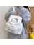 Sanrio Kuromi Melody Karikatür Sevimli Puppy Peluş Peluş Sırt Çantası Kadınlar Günlük Kapasite Büyük Kapasite Sevimli Kawaii Karikatür Okul Çantası Mochila Renk: Kt (Yurt Dışından) 1