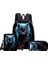 Cat 3pcs/messenger Çantaları, Kalem Çantası, Erkek/kızlar Için Okul Çantası ile Set Sırt Çantası 3D Karikatür Öğrencisi Öğrenci Okulu Bagscolor: 9 (Yurt Dışından) 1