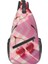 Sling Çanta Pembe Yaylar Kiraz Yürüyüşü Gündüz Çantası Crossbody Omuz Sırt Çantası Seyahat Göğüs Paketi Erkekler Için Kadınlar Renk: 3 (Yurt Dışından) 1