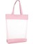 1 Basit Şeffaf Dosya Çanta Mesh Çanta Tote Çanta Öğretici Çanta Sanat Kitabı Depolama Bagcolor: Pink (Yurt Dışından) 1
