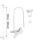 Universal Lazy Bracket Cep Telefon Tutucu Gooseeck Stand Klipli Esnek Çubuk Destek Braketi 360 Yapılabilir Tembel Stand Renk: Beyaz (Yurt Dışından) 1