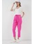 AYDOGANTICARET44 6660 Kemerli Keten Pantolon - Fuşya 7