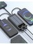 Solar 10.000 Mah Güneş Enerjili LED Işıklı Powerbank Şarj Aleti 2x USB Çıkışlı Mikro Typc Lıghtnıng 3
