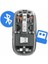 Kablosuz Mouse Fare Şarjlı Bluetooth Wireless Çift Modlu Sessiz 4