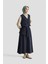 Yelekli 2 Li Tencel Takım 25Y6050 Lacivert 2