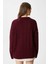 Kadın Stella Yumuşak Oversize Bordo Triko Kazak 6