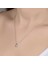 Swarovski Taşlı Gümüş Damla Tektaş Bayan Kolye 2