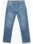 Normal Bel Pamuklu Cep Detaylı Straight Fit Jean Pantolon - Mark Jean 4