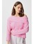 Kadın Perla Pembe Yumuşak Dokulu Kazak 1
