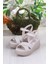 05-7008 Soft Rahat Toka Detaylı Dolgu Taban Çapraz Bant Kadın Sandalet 5