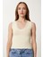 Dantel Detaylı Örme Bodysuit LZV0016 Sarı 3