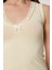 Dantel Detaylı Örme Bodysuit LZV0016 Sarı 4