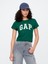 Kadın Koyu Yeşil Gap Logo T-Shirt 1