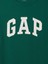 Kadın Koyu Yeşil Gap Logo T-Shirt 3