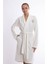 Bambu Lüks Nakışlı Şalyaka Slim Fit Sabahlık 1