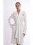 Bambu Lüks Nakışlı Şalyaka Slim Fit Sabahlık 2