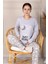 Sweet Dreams Desenli Pijama Takımı Gri 1