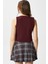 Kadın Milena Astarlı Bordo Yelek 4