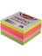 Memo 12012 75 x 75 mm Neon Küp Yapışkanlı Not Kağıdı 400 Yaprak Neon 1
