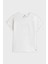 % 100 Pamuk Regular Fit Bisiklet Yaka Logolu T Shirt Bayan T Shirt WW0WW47157 Ybl 1