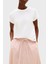 % 100 Pamuk Regular Fit Bisiklet Yaka Logolu T Shirt Bayan T Shirt WW0WW47157 Ybl 4