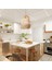 Mylamp Rattan Meğri Avize 40X65 cm 1