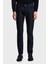 Puantiyeli Streç Pamuklu Slim Fit Düşük Bel Dar Paça Jeans Erkek Kot Pantolon EM000121 AF14124 FB021 1