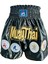 Muay Thai Müsabaka Şortu (Siyah) AR10059 1