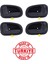 Toyota Corolla AE101 1993-1997 Efsane Kasa Uyumlu Ön ,arka Sağ ve Sol Kapı Iç Açma Kolu Takım 4 Adet 2