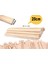 Makrome Çubuğu Ham Ahşap 20 Cm. Uzunluk 10 Mm. Çap 3 Adet 1