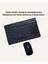 Türkçe Q Klavye Düzenli Rgb Kablosuz Klavye Mouse Set 3
