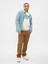 Erkek Beyaz Gap Logo Grafikli Relaxed Fleece Sweatshirt 3