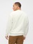 Erkek Beyaz Gap Logo Grafikli Relaxed Fleece Sweatshirt 4
