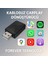 AYDOGANTICARET44 Kablosuz Carplay & Android Auto Adaptörü - Apple ve Android Cihazlar Için Evrensel Wireless Carplay Çevirici 4