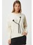 Kadın Miranda Çiçek Detay Ekru Triko Kazak 1